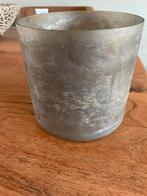 PTMD vaas /bloempot glas, Gebruikt, Overige kleuren, Ophalen of Verzenden, Glas