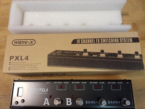 Wave X PXL4 programmeerbare pedal switch voor pedalboard zga, Muziek en Instrumenten, Effecten, Zo goed als nieuw, Chorus, Delay of Echo