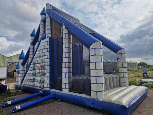 Springkussen Basejump Kasteel (JB inflatables), Hobby en Vrije tijd, Feestartikelen | Verhuur, Gebruikt, Ophalen of Verzenden