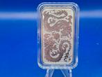 rectangle dragon 2020 1oz .999 moeilijk jaartal, Postzegels en Munten, Edelmetalen en Baren, Ophalen of Verzenden, Zilver