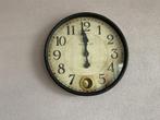 Vintage Wandklok met Pendule, Ophalen of Verzenden, Gebruikt, Analoog, Wandklok
