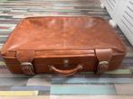 Vintage koffer (bruin), Sieraden, Tassen en Uiterlijk, Koffers, Overige materialen, Gebruikt, Ophalen of Verzenden