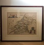 Originele landkaart Zeeland Blaeu 1649 jaar, Ophalen, Voor 1800, Landkaart, Nederland