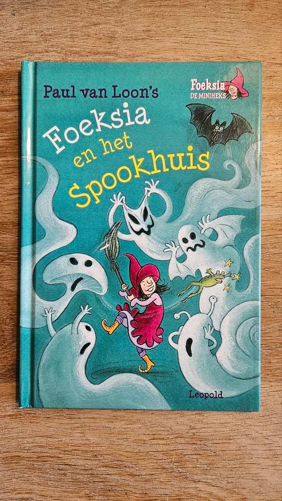 Paul van Loon - Foeksia en het spookhuis, Boeken, Kinderboeken | Jeugd | onder 10 jaar, Zo goed als nieuw, Fictie algemeen, Ophalen of Verzenden