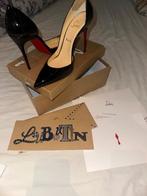 Christian Louboutin, Ophalen of Verzenden, Christian Louboutin, Zo goed als nieuw, Zwart