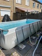 Zwembad 400x200x99 cm met veel toebehoren, Tuin en Terras, Zwembaden, Ophalen, 200 tot 300 cm, 80 tot 120 cm, Zo goed als nieuw