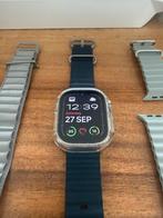 Apple Watch Ultra 2 zgan, Ophalen of Verzenden, Zo goed als nieuw, Zilver, IOS