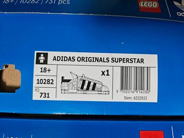5x Lego Icons Adidas Superstar 10282 beschikbaar voor biedingen
