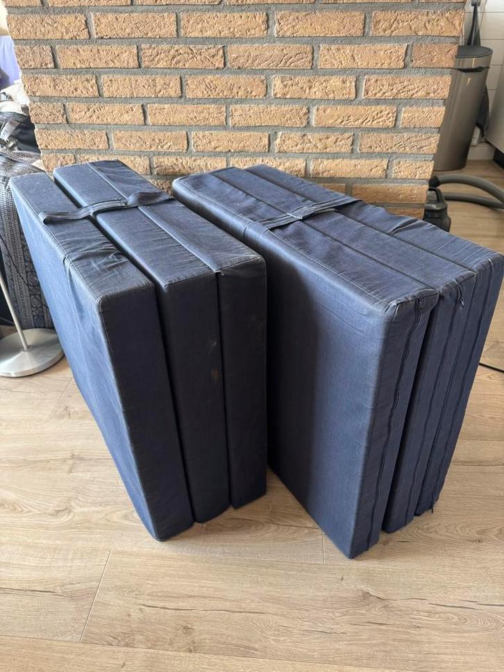 Vouwmatras set met kussens - Yoga, meditatie, Sport en Fitness, Yoga en Pilates, Gebruikt, Overig, Ophalen