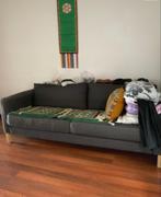 Grijze Tweezitsbank - Goede Staat, Huis en Inrichting, Banken | Bankstellen, Ophalen, Gebruikt, 150 tot 200 cm, Tweepersoons