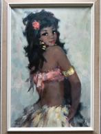 Jonge dansende zigeunerin (van Torino)  1960/70 - Gesigneerd, Antiek en Kunst, Kunst | Schilderijen | Klassiek, Ophalen of Verzenden