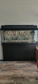 Juwel Rio 450 met meubel, Helialux 1500 en Fluval FX6 Filter, Dieren en Toebehoren, Vissen | Aquaria en Toebehoren, Ophalen, Gebruikt