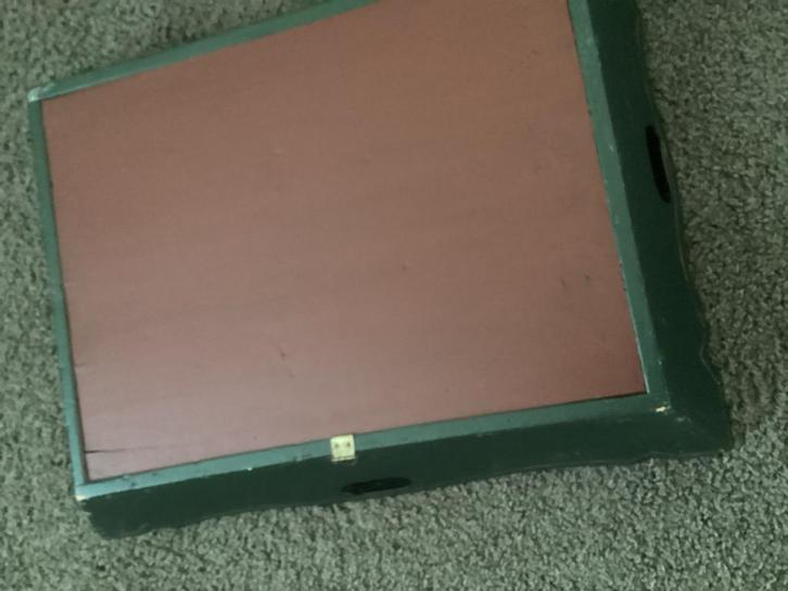 Hindeloopen Dienblad - Beschilderd, Huis en Inrichting, Woonaccessoires | Dienbladen, Gebruikt, Hout, Rechthoekig, Ophalen of Verzenden