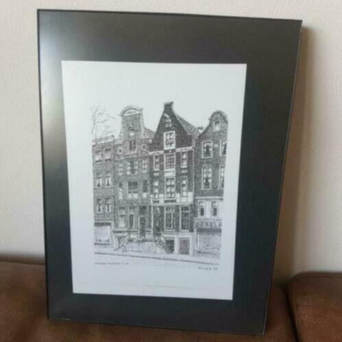 Hette de Jong Rozengracht 50 48 Amsterdam, Antiek en Kunst, Kunst | Litho's en Zeefdrukken, Ophalen