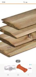 Te koop gevraagd gebruikte rabatdelen, Tuin en Terras, Palen, Balken en Planken, Ophalen of Verzenden, Zo goed als nieuw, Planken