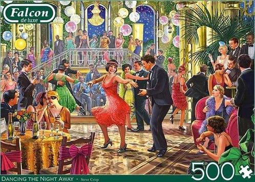 Falcon de Luxe - Dancing the Night Away - 500 dtukjes, Hobby en Vrije tijd, Denksport en Puzzels, Nieuw, Legpuzzel, 500 t/m 1500 stukjes