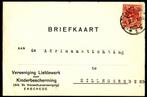 Briefkaart; Enschede naar Hillegersberg op 8-2-1921, Postzegels en Munten, Brieven en Enveloppen | Nederland, Verzenden, Briefkaart