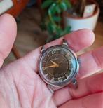 kirovskie Crab Krab horloge jaren 60/70 USSR CCCP, Ophalen of Verzenden, Gebruikt, Bruin