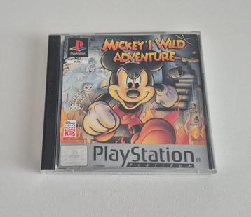Mickey's Wild Adventure Sony Playstation 1 PS1 Game Compleet beschikbaar voor biedingen