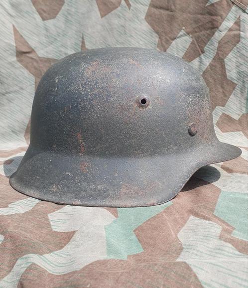 M42 ND, Verzamelen, Militaria | Tweede Wereldoorlog, Landmacht, Helm of Baret, Duitsland, Ophalen of Verzenden