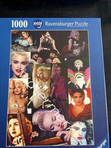 Ravensberger legpuzzel 1000 stukjes Queen of pop Madonna beschikbaar voor biedingen