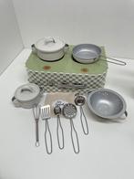 Keuken speelset in koffer 13 delig Nieuw, Ophalen of Verzenden, Nieuw, Overige materialen, Speelkeuken-accessoire