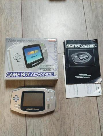 Nintendo Gameboy advance platinum cib  beschikbaar voor biedingen