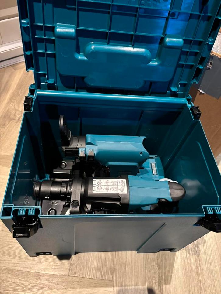 Makita DHR243ZJW 18V Li-Ion Accu SDS-Plus Combihamer body, Doe-het-zelf en Verbouw, Gereedschap | Boormachines, Zo goed als nieuw