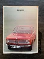 Nederlandse brochure folder BMW 1600 1967, Boeken, Auto's | Folders en Tijdschriften, Gelezen, BMW, BMW, Ophalen of Verzenden