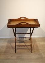Antieke Engelse butlertray, dienblad, Antiek en Kunst, Ophalen of Verzenden