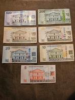 Complete set Surinaamse dollars $, Postzegels en Munten, Bankbiljetten | Nederland, Ophalen of Verzenden, Euro's