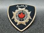 Canada  - AJAX  Fire Service  d incendie patch  10,5 x 10,5, Ophalen of Verzenden, Luchtmacht, Nederland, Embleem of Badge