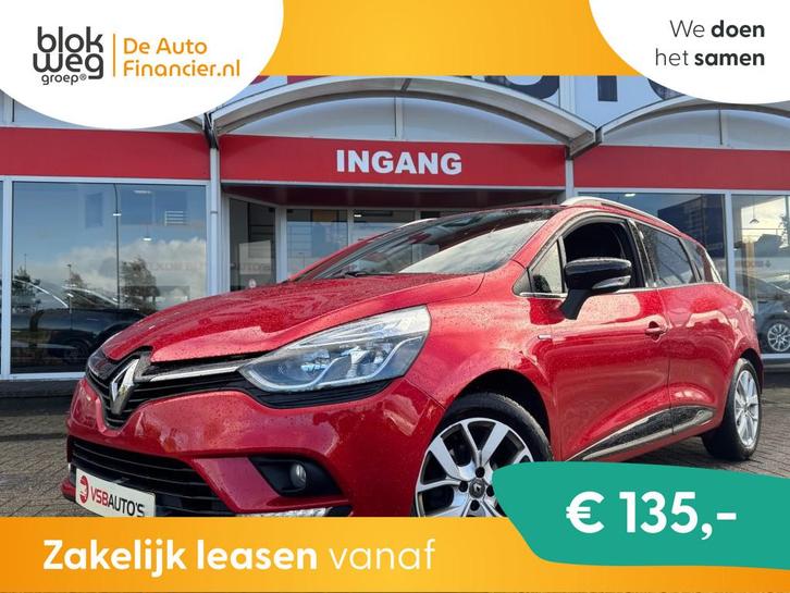 Renault Clio 0.9 TCE 90PK LIMITED LED NAVI TREK € 7.950,00, Auto's, Renault, Bedrijf, Te koop, Clio, ABS, Achteruitrijcamera, Airbags