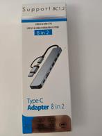 Oliveria USB Type C adapter 8 in 2, Laptop, Oliveria, Nieuw, Ophalen of Verzenden