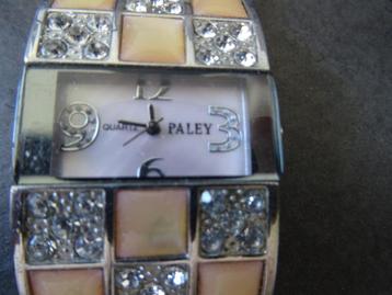 horloge Paley dameshorloge strass stenen steentjes beschikbaar voor biedingen