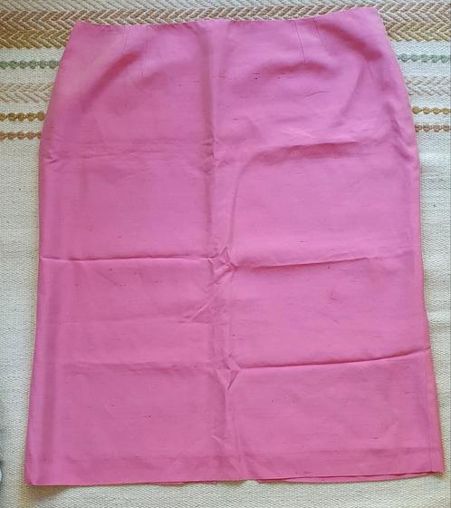 Roze zijden rok Marina Rinaldi, Kleding | Dames, Rokken, Nieuw, Maat 46/48 (XL) of groter, Roze, Knielengte, Ophalen of Verzenden