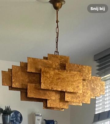 250 euro: Hanglamp Beluga oud brons Leclercq en Bouwman beschikbaar voor biedingen