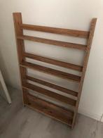 Montessori Wandkast / Boekenrek Kinderkamer Lichtbruin, Huis en Inrichting, Met plank(en), 100 tot 150 cm, Zo goed als nieuw, Minder dan 25 cm