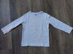 Lange mouw shirt/longsleeve wit, mt 98/104, Kinderen en Baby's, Kinderkleding | Maat 98, Ophalen of Verzenden, Zo goed als nieuw