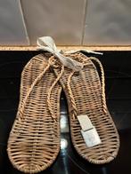 Rieviara maison rieten sier slippers, Ophalen of Verzenden, Zo goed als nieuw