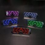 LED BRIL (feesten/festivals) - LED GLASSES (party/festival), Ophalen of Verzenden, Zo goed als nieuw, Overige merken