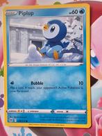 Pokémon kaart- Brilliant Stars - Piplup 35/172 common, Nieuw, Ophalen of Verzenden, Losse kaart