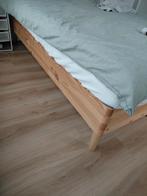 Bed frame from IKEA 160x200cm with BRYNILEN 20cm legs, Huis en Inrichting, Ophalen, Wit, Tweepersoons, 160 cm