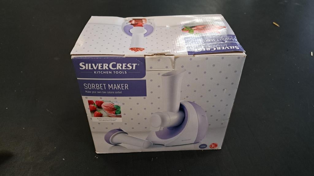 Silvercrest Sorbet Maker - Maak je eigen sorbet!, Ophalen of Verzenden, Nieuw