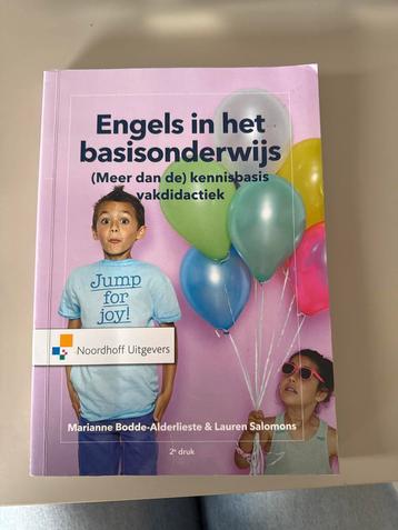 Engels Basisonderwijs PABO Studieboek beschikbaar voor biedingen