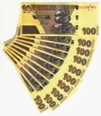 Zimbabwe 2023, het nieuwste bankbiljet van 100 Dollar (UNC), Setje, Zimbabwe, Verzenden