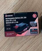 Nieuw parkside accu 20 V.2 ah, Doe-het-zelf en Verbouw, Gereedschap | Handgereedschap, Ophalen of Verzenden, Zo goed als nieuw