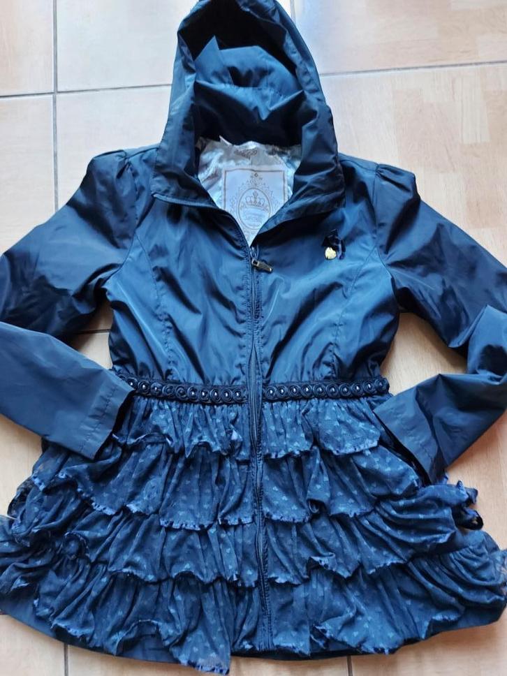 LE CHIC jas, maat 140/146, Kinderen en Baby's, Kinderkleding | Maat 140, Zo goed als nieuw, Meisje, Jas, Ophalen of Verzenden
