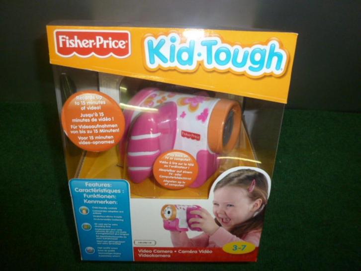SPLINTERNIEUW Fischer Price Kid Tough Video Camera, Kinderen en Baby's, Speelgoed | Fisher-Price, Nieuw, Ophalen of Verzenden
