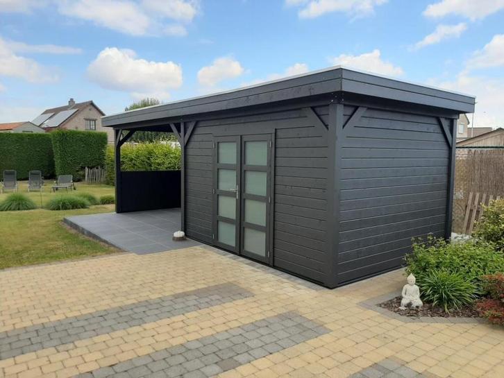 Vuren Topvision Parelhoen, 400 x 300 en luifel 400 cm, onbeh, Hobby en Vrije tijd, Overige Hobby en Vrije tijd, Nieuw, Verzenden
